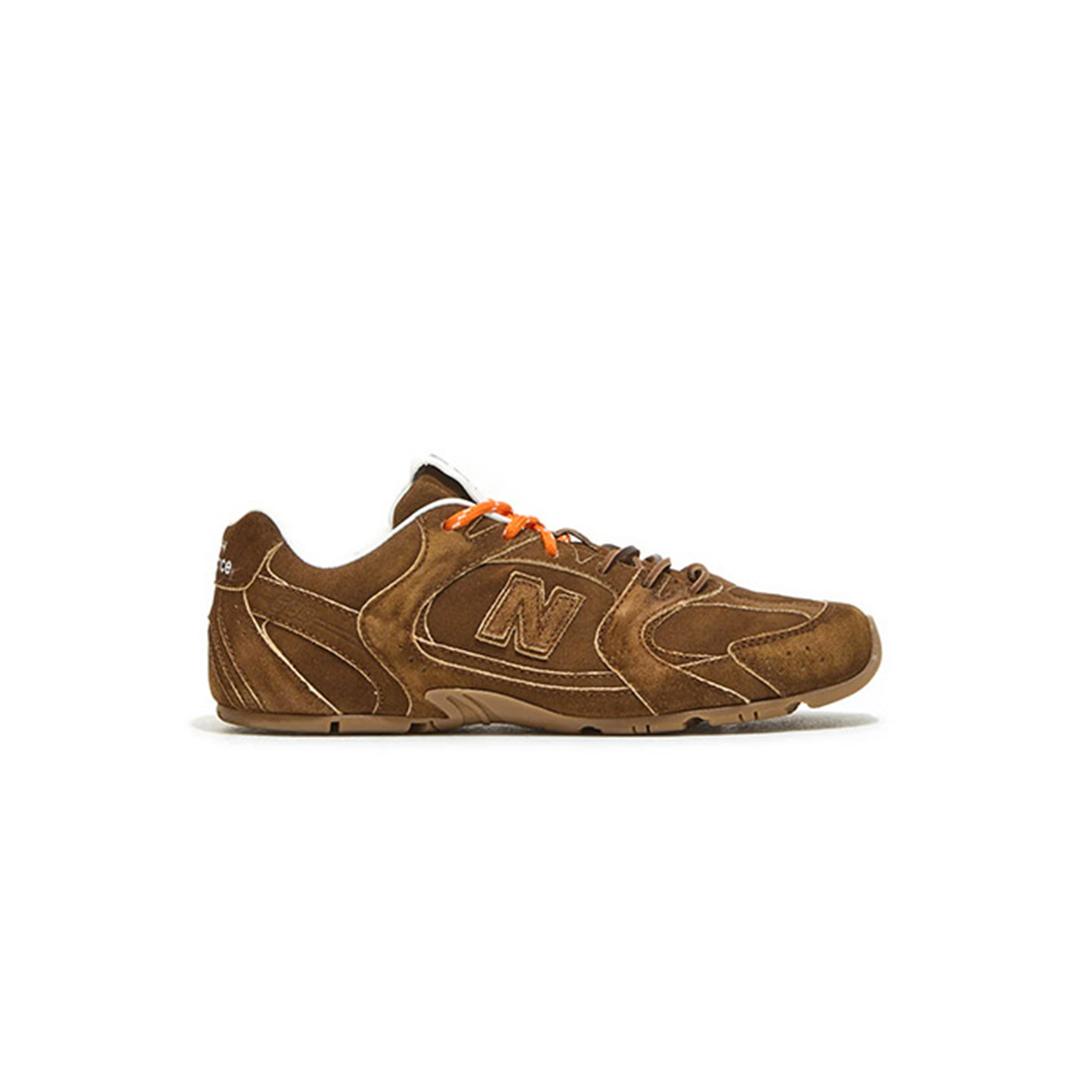 MIU MIU X NEW BALANCE 530 SL SUEDE SNEAKER IN CINNAMON 5E165E